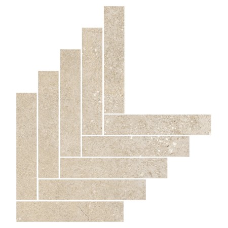 RAGNO CERAMICHE KALKSTONE SAND MOSAICO FRECCIA 44,9X61,6