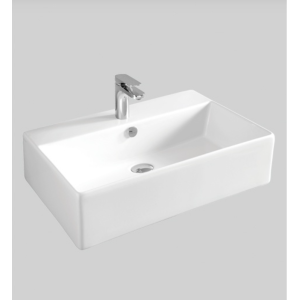 ARTCERAM SRL QUADRO LAVABO SOSPESO APPOGGIO 65X48 BIANCO