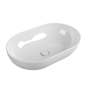 FLAMINIA APP LAVABO 62 APPOGGIO BIANCO LUCIDO