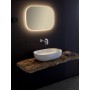 FLAMINIA APP LAVABO 62 APPOGGIO BIANCO LUCIDO