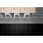 DUNE DORIA BLACK 20x20 MATT