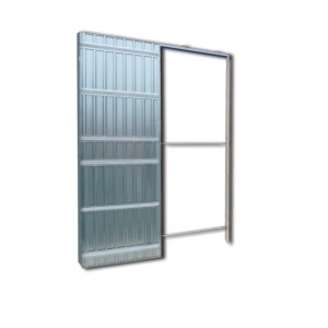 DIERRE NEW SPACE CASSONETTO INTERNO MURO INTONACABILE 750X2100 SPESSORE MURO 105mm