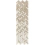 RAGNO CERAMICHE TERRACRUDA MOSAICO DEGRADE' SABBIA/LUCE 33.2X128.8