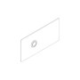 AQUAELITE ROCK SOFFIONE INCASSO A CONTROSOFFITTO 700X400MM 3 FUNZIONI SF005 B