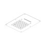 AQUAELITE ROCK SOFFIONE INCASSO A CONTROSOFFITTO 550X400MM 3 FUNZIONI SF009 B