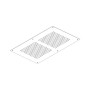 AQUAELITE ROCK SOFFIONE INCASSO A CONTROSOFFITTO 700X400MM PIOGGIA SF020A
