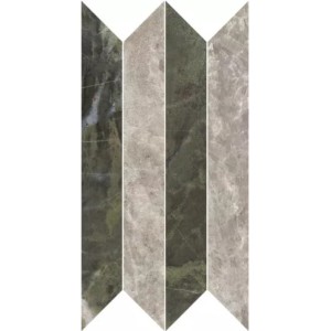 HERITAGE LUXE PICKET MIX (CLOUD+EMERALD) 30X60 - 6MM