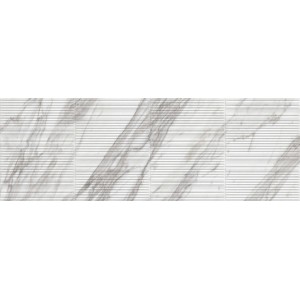 FABULA WALL CALACATTA STRUTTURA 3D GENTLE MATT 33X100 Rektifizierte