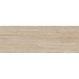 FABULA WALL TRAVERTINO STRUTTURA 3D GENTLE MATT 33X100 Rektifizierte