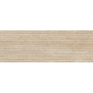 FABULA WALL TRAVERTINO STRUTTURA 3D MIKADO MATT 33X100 Rektifizierte