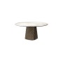 TISCH ATRIUM KERAMIK RUND Ø 158xh73,5 - BRONZE