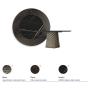TISCH ATRIUM KER-WOOD RUNDE Ø180x74,5H - BRONZE/EICHE