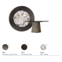 TISCH ATRIUM KER-WOOD RUNDE Ø180x74,5H - BRONZE/EICHE