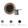 TISCH ATRIUM KER-WOOD RUND Ø180x74,5H - RAUCH/NUSSBAUM