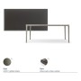 TAVOLO BOULEVARD 200X100X75H - BASIS TITAN