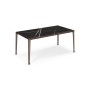 TAVOLO BOULEVARD KERAMIK 160X90X75H - BRONZEFARBENE BASIS