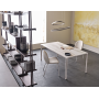 TAVOLO BOULEVARD KERAMIK 180X90X75H - BASIS PEARL