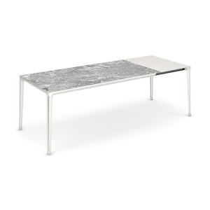 TAVOLO BOULEVARD KERAMIK DRIVE 160/220x90x75h - BASIS PEARL