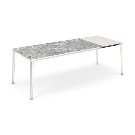 TAVOLO BOULEVARD KERAMIK DRIVE 160/220x90x75h - BASIS PEARL