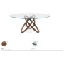 TISCH CARIOCA Ø180X75H - NUSSBAUMFUSS