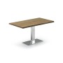 TAVOLO ELVIS WOOD 140x80x75h - UNREGELMÄSSIGE KANTE (S)