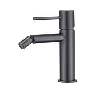 MONZA BIDET EINHEBELMISCHER SCHWARZ GUN METAL