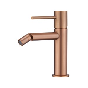 MONZA BIDET-EINHEBELMISCHER GEBÜRSTETES ROSÉGOLD