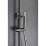 MONZA EINHEBEL-MECHANISCHE DUSCHSÄULE SCHWARZ METAL