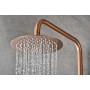 MONZA THERMOSTATISCHE DUSCHSÄULE IN GEBÜRSTETEM ROSÉGOLD