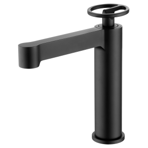OLIMPO WASCHBECKENMISCHER OHNE ABLAUF SCHWARZ MATT