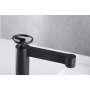 OLIMPO WASCHBECKENMISCHER OHNE ABLAUF SCHWARZ MATT