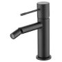 GENOVA BIDET-MISCHBATTERIE OHNE ABLAUF, SCHWARZ MATT