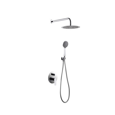 BELGICA DUSCHSET SOFFIONE MIT MISCHER MIT UMSCHALTER + HANDBRAUSE