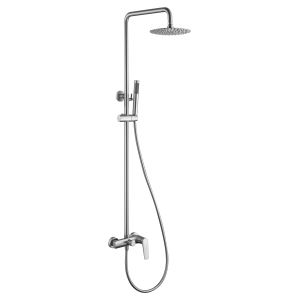 EINHEBEL-DUSCHSÄULE AUS EDELSTAHL. S.316 SERIE DELOS