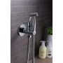 MUNICH BIDET-SPRITZPISTOLE MIT MISCHBATTERIE FÜR HEISSES UND KALTES WASSER CHROM