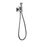MUNICH BIDET-SPRITZPISTOLE MIT MISCHBATTERIE FÜR WARM- UND KALTWASSER, GEBÜRSTETES NICKEL