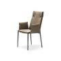 SEDIA ISABEL ML 55x62x100h - HOCH MIT ARMLEHNEN
