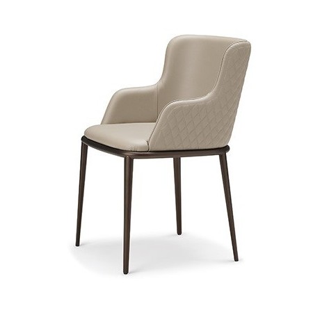 SEDIA MAGDA ML COUTURE  53x59x81h - MIT ARMLEHNEN