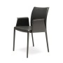 SEDIA NORMA COUTURE 60x55x87h - MIT ARMLEHNEN
