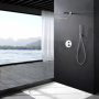 MONZA EINBAU-DUSCHSET MIT THERMOSTATISCHER UMSCHALTUNG MIT SOFFIONE UND CHROM-HANDBRAUSE