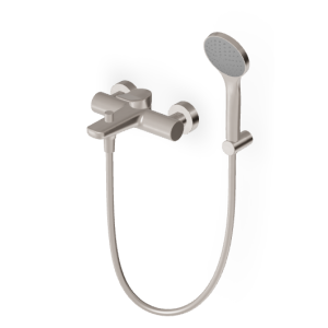 BRIM WANNE-DUSCHE MISCHBATTERIE GEBÜRSTETES NICKEL