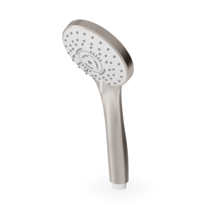 BRIM HANDBRAUSE MIT 3 STRAHLARTEN IN GEBÜRSTETEM NICKEL