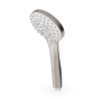 BRIM HANDBRAUSE MIT 3 STRAHLARTEN IN GEBÜRSTETEM NICKEL