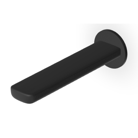 BRIM MUND 180MM SCHWARZ MATT PRÄGUNG