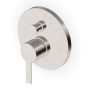 GILL WANNE-DUSCHE MISCHBATTERIE M/UMSCHALTER GEBÜRSTETES NICKEL