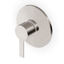 GILL EINGEBAUTER DUSCHMISCHER IN GEBÜRSTETEM NICKEL