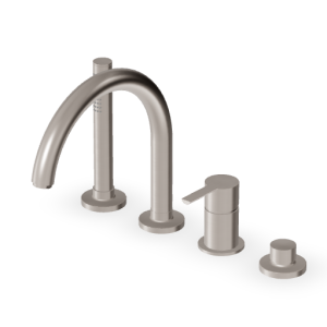 GILL WANDBADMISCHER MIT HANDBRAUSE IN GEBÜRSTETEM NICKEL