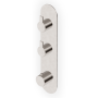 GILL THERMOSTATISCHE DUSCHE MIT 2 ABSPERRVENTILEN GEBÜRSTETES NICKEL