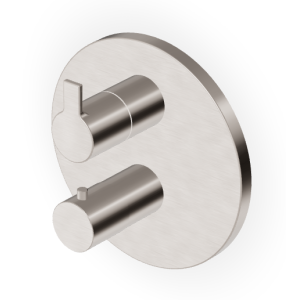 GILL THERMOSTATISCHE DUSCHE MIT ABSPERRVENTIL GEBÜRSTETES NICKEL