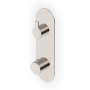 GILL THERMOSTATISCHE DUSCHE MIT 2/3-WEGE-UMSCHALTER GEBÜRSTETES NICKEL